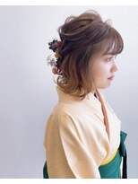 ニド(2do)&nbsp;卒業式ボブアレンジ