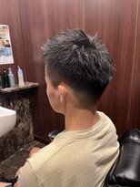 プラウド(PROUD)&nbsp;アップバング　田町　理容室　顔剃り　床屋　ツーブロック