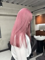 ニコ トウキョウ 渋谷(nico TOKYO)&nbsp;ベビーピンク/髪質改善/ダブルカラー/ケアブリーチ/10代20代