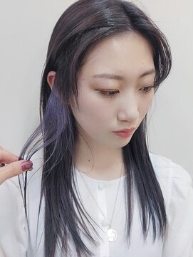 リノショアーズ 日本大通り店(RINOSHORES) 20代30代ダブルカラーブリーチ立体感グラデーション透明感カラー