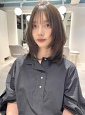 ナチュラルレイヤーカット前髪薄めウルフカット【20代30代40代】