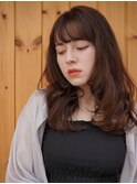 【buZonブゾン】パーマ風ニュアンスロングスタイル