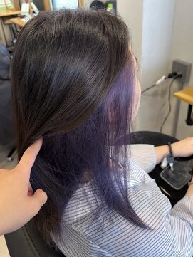 アフェクト 上大岡(affect) インナーカラー/パープル/ブリーチ/上大岡