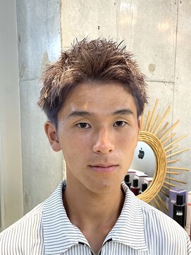 オルセン(OLSEN) スパイキーショート　ハイトーン　ベリーショート