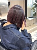 ミニボブ カシスレッド