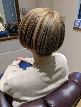 チアー ヘアリラクゼーション(cheer HAIRRELAXATION) 刈り上げボブ