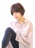 イメチェンショートボブ