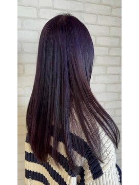 ビス フルール 日暮里店(Vis fleur) ロングヘア/パープルカラー