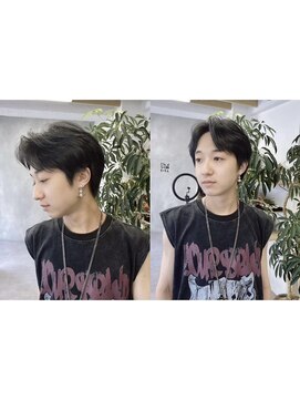 オモチャ(OMOCHA) こなれ感ある黒髪マッシュ