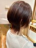 カット＋白髪染（リタッチ） ￥11,000→￥10,000  　