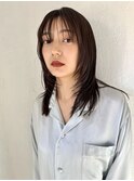 【Arigate山中】レイヤーカット×透明感カラー20代30代40代