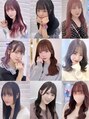 リルミー ミュエナ 大須 矢場町(Lilme myuena)&nbsp;こだわりの似合わせ顔まわり♪大人かわいいスタイルが得意です♪