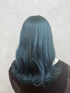 アン ブリーチ 大宮駅東口店(UN BLEACH) ブリーチ１回ターコイズブルーカラー♪♪