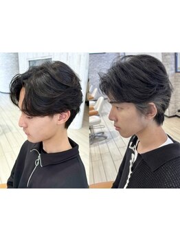 大垣市◆束感を出すセット等、スタイリングのしやすいカットでトレンドをおさえて最旬のメンズスタイルに☆