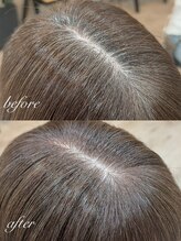 ヨロバイディア 湘南台(YOLO by diar)&nbsp;#白髪ぼかし#脱白髪染め#オーガニックカラー#湘南台