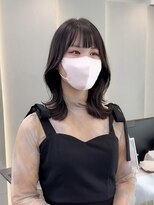 ロンドリゼル 札幌(Lond RiseL)&nbsp;◯ オリーブグレー/韓国/レイヤーカット/髪質改善/縮毛矯正/札幌