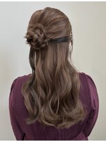 ランガリ ヘアアンドスパ(Rangali Hair&Spa)&nbsp;ハーフアップ.°・＊