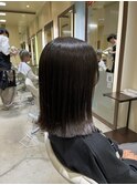 ◆切りっぱなしボブ×ストレートパーマ◆【北川】
