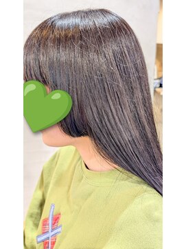 ぷつっと姫カット