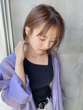 ＃インナーカラー＃ショートボブ