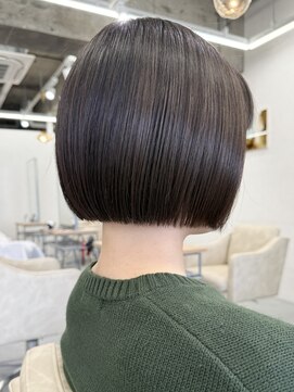 エルヘアメゾン(el. hair maison) まとまるボブ☆地毛風アッシュカラー☆髪質改善