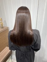 キュア 表参道(CURE)&nbsp;ヘーゼルベージュ乾かすだけでまとまる艶髪 美髪矯正 表参道駅