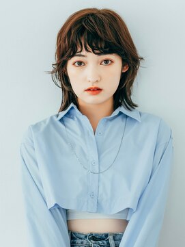 フレイムス ヘアアンドリラックス 赤羽店(Frames hair&relax) 大人可愛いマッシュウルフ20代30代◎前髪あり短めショート赤羽