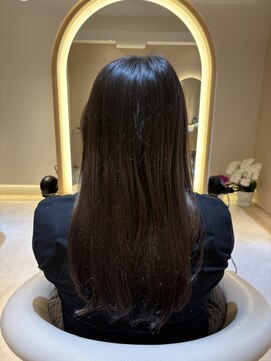 リリー 鷺沼店(RILLY) 〈キシタクヘアー〉髪質改善カラー×ピンクブラウン