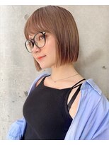 ロンド 銀座(Lond)&nbsp;☆春日☆ニュアンスウルフワンホンレイヤーダークブルーボブ61