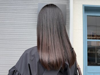 ヘア クリエイション ヴィレ クール(Hair Creation Vrai Coeur)の写真/【Belle Buff】レブリン酸系トリートメントを使った艶髪ストレート◇