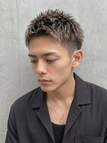 カバーヘア ブリス 北浦和(COVER HAIR bliss) 爽やかスパイキーショート束感×刈り上げツーブロックp北浦和
