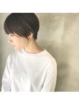 ミント(mint) ショート&透明感グレー!