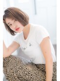 【Le'a】柔らかさと抜け感ボブ