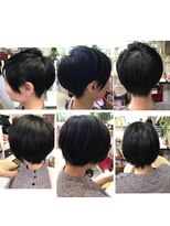 町上津役の美容室 ショート  ビフォーアフター
