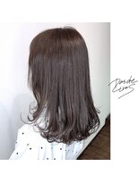 パドトロワ(Pas de trois)&nbsp;新潟×中明度シルバーアッシュ×赤味消しカラー×ブリーチなし