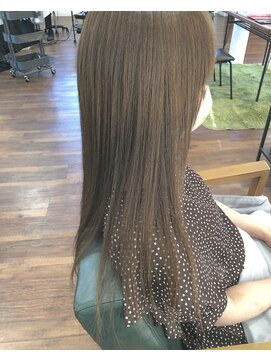 レジスタヘアーワークス (REGISTA hair works) 髪質改善トリートメント×ミルクティーグレージュ