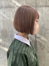 クララ サカエ(CLALA Sakae LA.DONNA group) 艶髪★ピンクモカベージュ