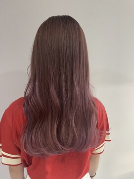 フース(Hus) ピンクグレージュ　ピンクカラー　ラベンダーカラー