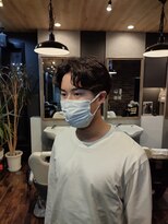 スマイルヘア 浦和店(Smile hair) アップバング/ツーブロックマッシュ/束感/<理容室>[浦和/メンズ]