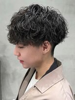 フィフス 名駅(fifth)&nbsp;波巻きパーマツイストスパイラルパーマ刈り上げメンズマッシュ
