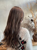 グランツ(GLANZ)&nbsp;透け感ロング[グレージュカラー/ニュアンスカラー]◎20代30代