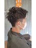 男性限定☆カット＋カラー(高洗浄マーブ付き♪)　￥8700→￥6930