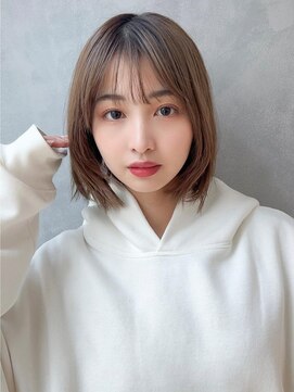 アグ ヘアー シーア 守山店(Agu hair sia) 《Agu hair》あざと軽レイヤーボブ