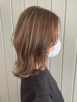 アンド アノン(and anon)&nbsp;ハイライト ミディアムレイヤー くびれ巻き