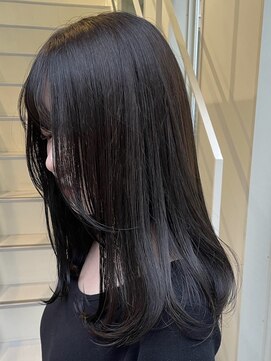 コレクティブワーク 表参道 渋谷(COLLECTIVE WORK) バイカルテ レイヤー 髪質改善 ベージュ 酸熱トリートメント