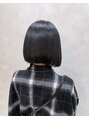 ルール オブ ビューティヘアー 千本丸太町店(rule of beauty hair) バッサリカット＆ブルーブラック