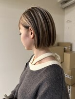 ノラ シブヤ(NORA)&nbsp;【木原】ミニボブローライトハイライトデザインカラーアンブレラ