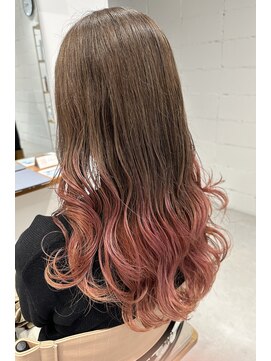 スピカ(supika.) グラデーションカラー×ペールピンク