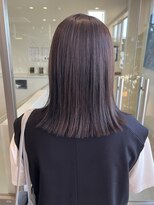 ビスポーク(BESPOKE)&nbsp;大人可愛い髪質改善カラーラベンダーグレージュ透明感