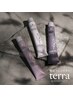 【完全低刺激、低ダメージ、高発色】カット＋最新terraカラー＋ツヤTR￥12900